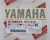 Ganz Neue Yamaha Aufkleber Emblem Logo 100mm X 23mm Schwarz Selbstklebend Motorrad Jet Ski /Atv / Schneemobil
