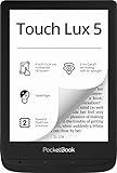 PocketBook e-Book Reader 'Touch Lux 5' (8 GB Speicher; 15,24 cm (6 Zoll) E-Ink Carta Display; SMARTlight; Wi-Fi) InkBlack
