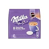 Senseo Milka Kakao Pads, 40 Senseo kompatible Pads, 5er Pack, 5 x 8 Getränke, 560 g