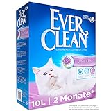 Ever Clean Katzenstreu, Lavendelduft, 10 l