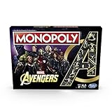 Monopoly: Marvel Avengers Ausgabe, Brettspiel ab 8 Jahren (exklusiv bei Amazon)
