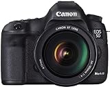 Canon EOS 5D Mark III SLR-Digitalkamera (22,3 Megapixel, 8,1 cm (3,2 Zoll) Display, HDR-Modus, DIGIC 5+ Prozessor) inkl. Kit 24-105mm Zoomobjektiv