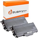 Bubprint Kompatibel 2 Toner als Ersatz für Brother TN-2120 für DCP-7030 DCP-7040 DCP-7045N HL-2140 HL-2150N HL-2170 HL-2170W MFC-7320 MFC-7340 MFC-7440N MFC-7840W Schwarz