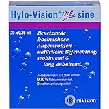 HYLO-VISION Gel sine Einzeldosispipetten 20X0.35 ml