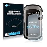 Savvies 6X Schutzfolie kompatibel mit Garmin eTrex 30 Displayschutz-Folie Ultra-transparent