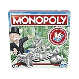 Monopoly Spiel, Familien-Brettspiel für 2 bis 6 Spieler, Monopoly-Brettspiel für Kinder ab 8 Jahren, inklusive Fan-Vote-Community-Truhekarten (English Version)