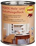 PIGROL Holz- und Parkettsiegellack farblos - 2,5 Ltr. - seidenglänzend Klarlack für Innen