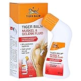 Tiger Balm Muskel & Gelenk Fluid – Pflegende Einreibung, lockert, entspannt und regeneriert – inkl. Applikator mit 90 ml