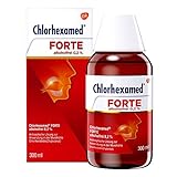 Chlorhexamed Forte Alkoholfrei 0,2 % Mundspüllösung mit Chlorhexidin, 300ml, Antibakterielle Mundspülung bei bakteriell bedingter Zahnfleischentzündung