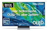Samsung OLED-Fernseher GQ55S95BATXZG, 2022, Smart TV, integriertes Alexa, Powered by Quantum Dot Technology, Dolby Atmos, 'LaserSlim'-Design