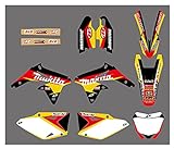 YINHAO 0051 Team Graphics&Backgrounds Aufkleber Aufkleber Kits Fit für Suzuki RMZ450 RMZ 450 2008-2011 2010 2010 2009 Persönlichkeit