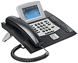 Auerswald COMfortel 2600 Telefon mit Anrufbeantworter und Freisprecheinrichtung (10,9 cm (4,3 Zoll) Farbdisplay, SD-Kartenslot, USB) schwarz