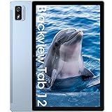 Tablet 10 Zoll, Blackview Tab 12, 4GB RAM + 64GB ROM Octa-core, 4G LTE + 5G WiFi, Android 11 Tablet Pc, 1920x1200 FHD+, 13MP+5MP Kamera 6580mAh Typ-C/Face ID/GPS/BT5.0 (1TB TF) Blau