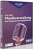 Stecotec Musikverwaltung Pro: CD- und Schallplatten-Sammlung am PC verwalten, Musikverwaltungsprogramm, Musikverwaltungssoftware, Verwaltung, Musiksammlung / Musik ordnen, sortieren & organisieren