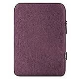 MoKo 7-8' Hülle für Tablet, Sleeve Schutzhülle aus Polyester Tablet Tasche Kompatibel mit iPad Mini (6. Gen) 8.3' 2021, iPad Mini (5. Gen) 7.9' 2019, iPad Mini 1/2/3/4, Tab A 8.0 - Violett